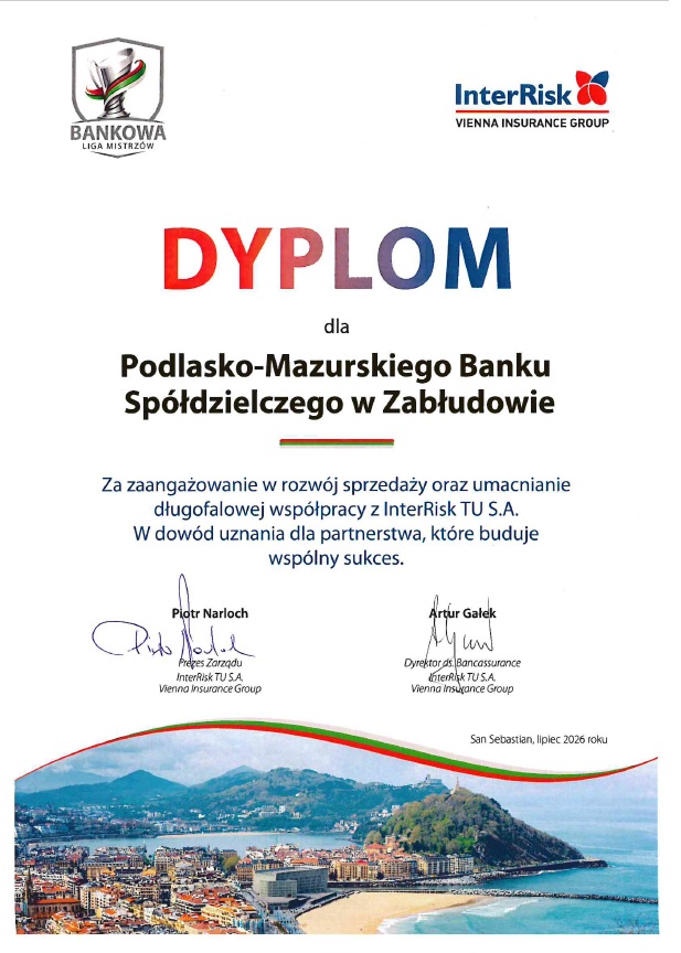 Dyplom InterRisk